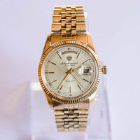 Luxury Gold-tone Jules Jurgensen Date Watch | Rolex Homage Watch