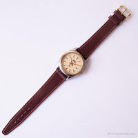 Vintage Two-tone Timex Orologio indiglo | Elegante orologio da appuntamento