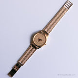 Vintage Cal Poly Pomona Watch | 23K Gold Plated Wristwatch for Men