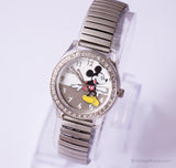Accutime Watch Corp Mickey Mouse Diamond Style Watch