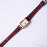 Vintage rectangular Timex reloj | Cuarzo analógico casual de damas reloj