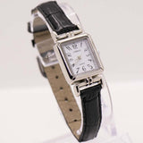 Square-dial Carriage by Timex Watch | Luxury Silver-tone Ladies' Watch