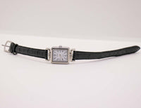 Square-dial Carriage by Timex Watch | Luxury Silver-tone Ladies' Watch