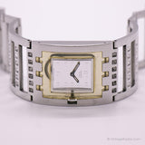 2006 Swatch Subm103g Brillanter Armreifen Uhr | Silber Swatch Quadrat