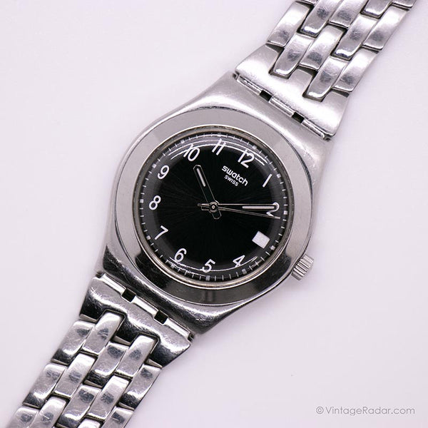 2011 Swatch Yls437g folgen Wege schwarz Uhr | Swatch Ironie -Medium