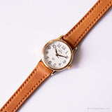 Tone d'or vintage Timex Indiglo montre | Marque abordable montre