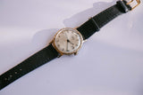 Diese Gold-Tone Mechanical Date montre | Montre-bracelet pour hommes vintage