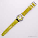 Vintage 1996 Swatch YLS105 Pistacchio montre | Vert Swatch Ironie