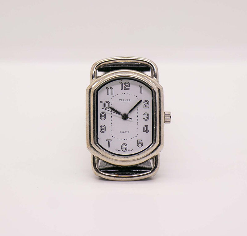 Vintage Terner Watch with Japan Quartz Movement and Leather Strap ...