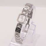 4C Silver-tone Vintage Women's Watch | Luxury Ladies' Tiny Wristwatch