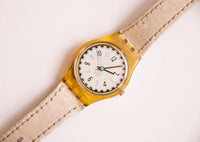 Swatch Lady Jengibre elle lk140 reloj | 1993 Vintage Swatch Lady reloj