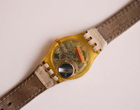 Swatch Lady Jengibre elle lk140 reloj | 1993 Vintage Swatch Lady reloj