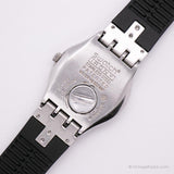 2008 Swatch YLS430C FANCY ME BLACK Watch | Silver-tone Swatch Irony