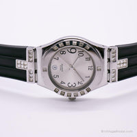 2008 Swatch YLS430C Fancy Me Black Watch | Tono argento Swatch Ironia