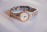 Mother of Pearl Swarovski Luxury Swiss Made Rotary Watch for her