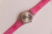 Swatch Lady Mermelada de fruta roja lv107 reloj | Vintage 2006 Pink Swatch Lady