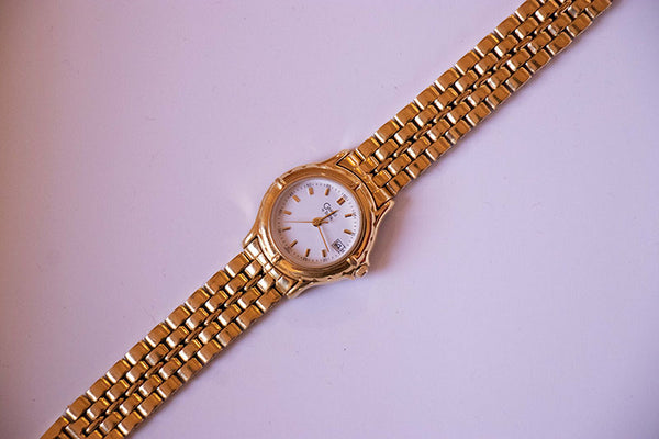 Caravelle por Bulova Fecha reloj Mujeres vintage Bulova Vestir