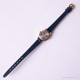 Vintage Elegant Timex Watch for Women | White Dial Blue Strap Watch
