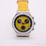 1998 Swatch YCS406 SECRET AGENT YELLOW Watch | RARE Swatch Chrono