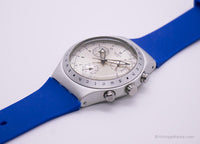 2000 Swatch YCS4006AG -Gefrierregen Uhr | Vintage Ironie Chrono