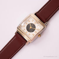 Vintage Rectangular FOSSIL Watch | Japan Quartz FOSSIL Watch
