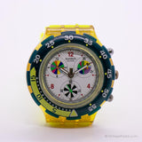 خمر 1994 Swatch SBK102 Bagnino Watch | Swatch Aquachrono