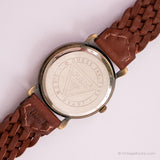 Vintage Guess geflochtenes Lederband Uhr | Japan Quarz Uhr durch Vermutung