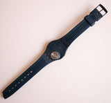 Vintage Swatch SIR BLUE GN718 | Dark Blue Swatch Originals Gent Watch