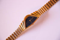 كلاسيكي Seiko 1N00-5E09 RO Watch | زرقاء الذهب الذهب نغمة اللباس ساعة اللباس