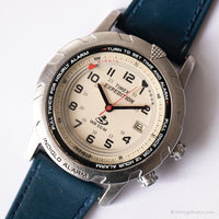 Vintage Timex Expedition Alarm Watch | Silver-tone Sports Date Watch