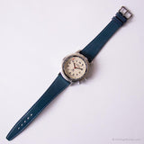 Antiguo Timex Alarma de expedición reloj | Fecha deportiva de tono plateado reloj