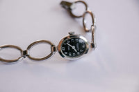 Tono de plata alemán alemán alemán reloj | Damas mecánicas reloj