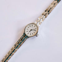 Dugena Vintage classique montre Pour les femmes | Tone argenté minimaliste montre