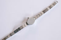 Dugena Classic Vintage Watch for Women | Minimalist Silver-tone Watch