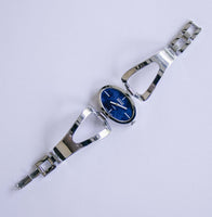Kienzle Boutique Blaues Zifferblatt Uhr | Vintage mechanische deutsche Damen Uhr