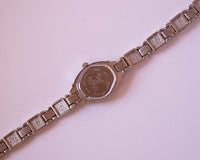 Tono plateado Gruen Cuarzo reloj para mujeres | Relojes vintage de damas