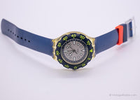 2000 Swatch SDK138 Blue Sanguine Uhr | Vintage Blue Swatch Scuba