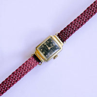 Verity Gold-Tone Vintage montre Pour les femmes | Minuscule montre de bracelet élégante