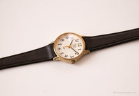 Vintage klein Timex Uhr für Damen | Rundes Zifferblatt Gold-Ton Uhr