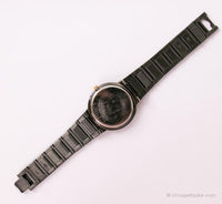 Negro vintage Pulsar reloj por Seiko | Fecha de mujer vintage reloj