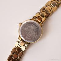Tono d'oro vintage Timex Orologio indaco | Orologio da donna per piccoli polso