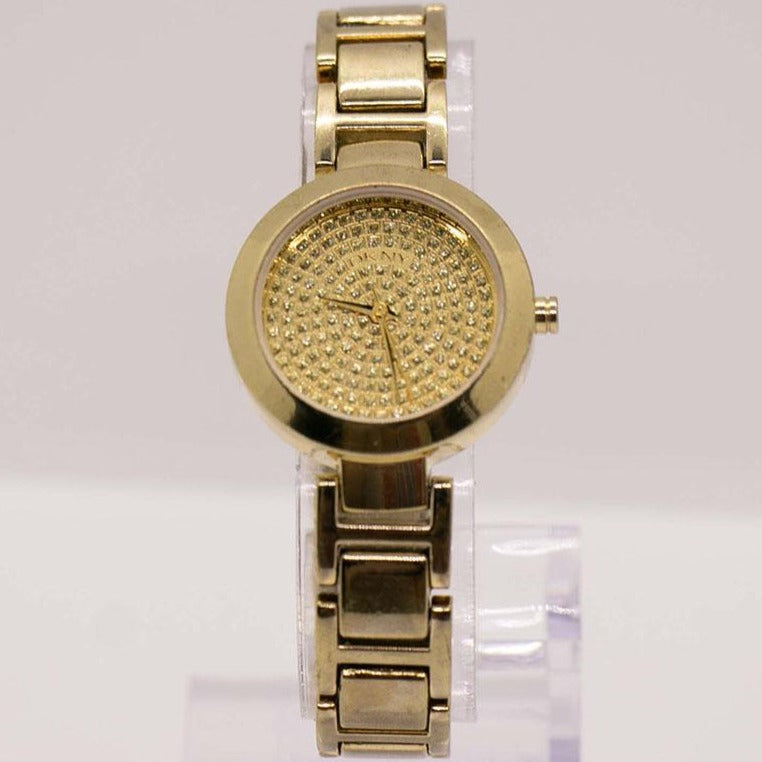 Luxury Gold-tone DKNY Designer Watch for Women Covered in 