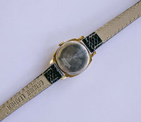 Antiguo ZentRa Parque cuadrado reloj | Tón de oro inspirado en Art Deco reloj