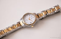 Vintage zweifarbig Timex Indiglo Uhr | Einstellbares Armbanddatum Uhr