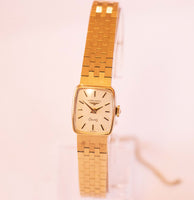 Jahrgang Longines Quarz Uhr für Frauen | Gold-Ton Longines schweizerisch Uhr