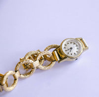 Stowa 17 Rubis Antichoc montre | Luxury Gold-Tone Vintage Dames montre
