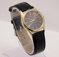 Citizen 1100-R12551 Watch | Vintage Citizen Quartz Watch with Black Dial
