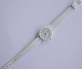 Minimaliste Lorus Quartz montre All-blanc | Ancien Lorus Robe montre