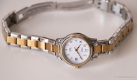 Vintage dos tonos Timex Indiglo reloj | Fecha de pulsera ajustable reloj