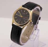 Citizen 1100-R12551 Watch | Vintage Citizen Quartz Watch with Black Dial